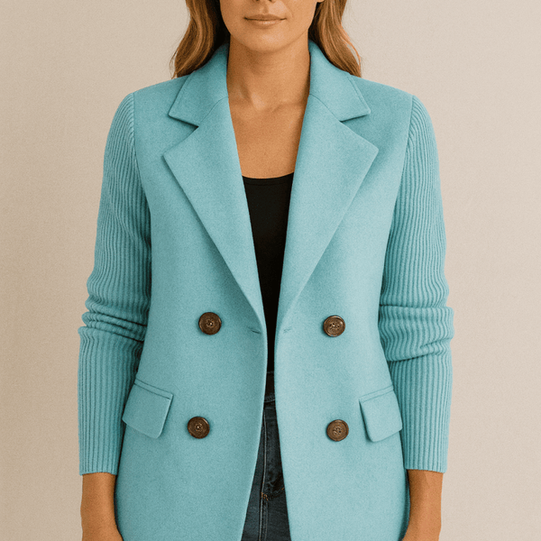 AMA | BLAZER À MANCHES EN TRICOT