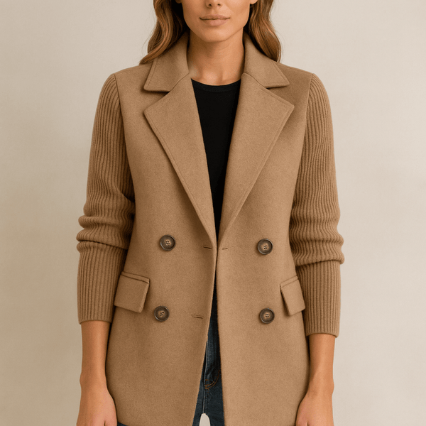 AMA | BLAZER À MANCHES EN TRICOT