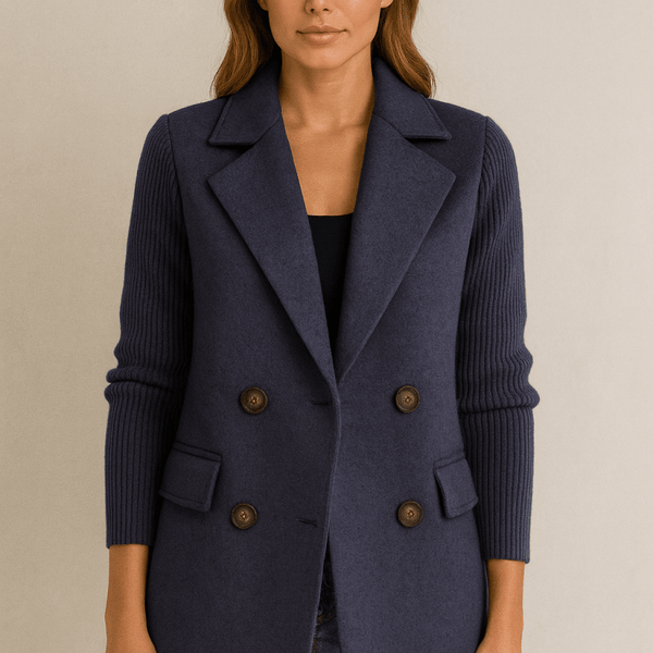 AMA | BLAZER À MANCHES EN TRICOT