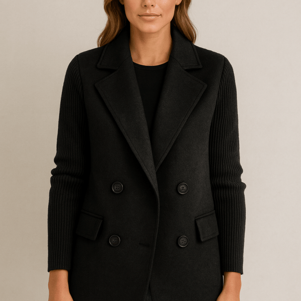 AMA | BLAZER À MANCHES EN TRICOT
