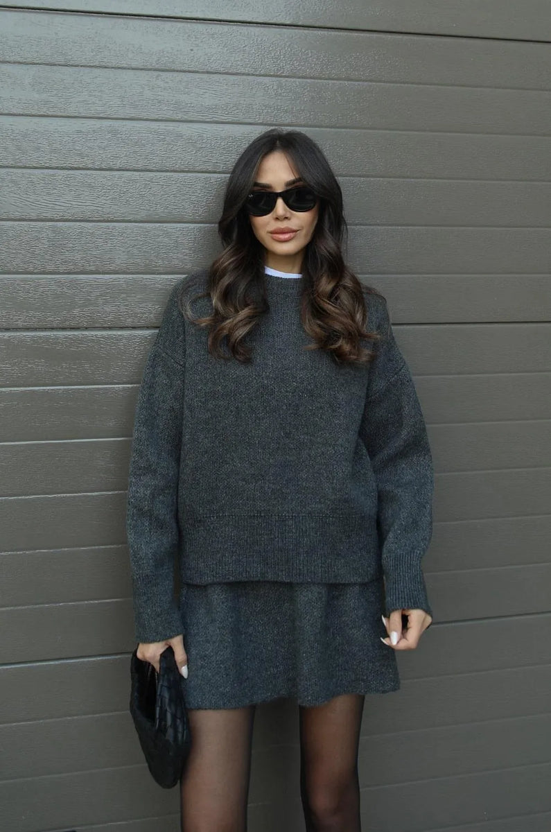 Zoey | Ensemble Robe en Tricot