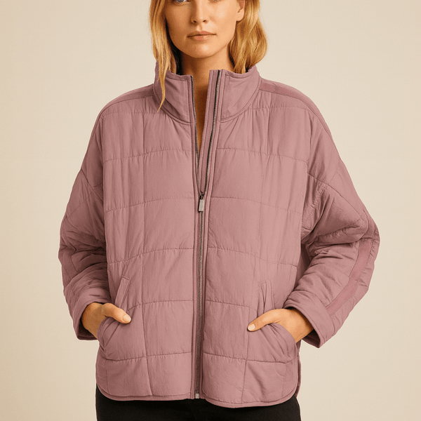 AVRIL – VESTE PUFFER COMPACTE LÉGÈRE AVEC ZIP