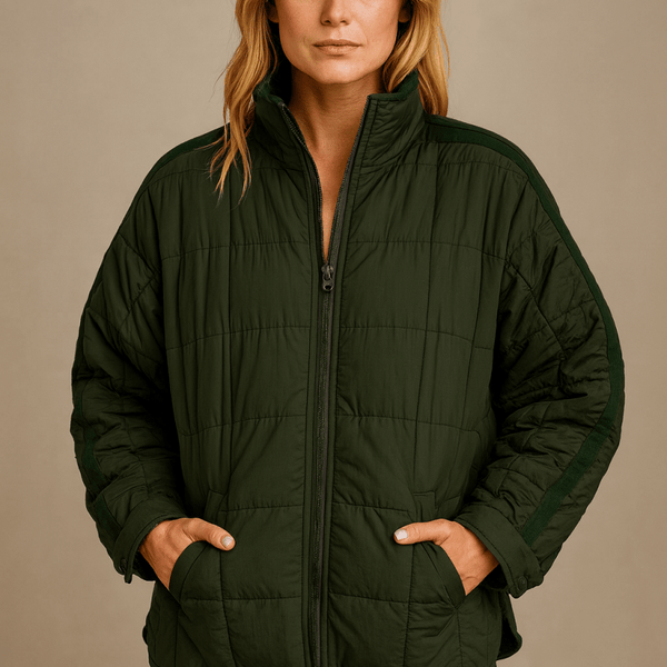 AVRIL – VESTE PUFFER COMPACTE LÉGÈRE AVEC ZIP