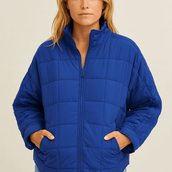 AVRIL – VESTE PUFFER COMPACTE LÉGÈRE AVEC ZIP