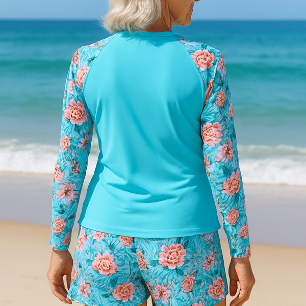 Oceara| UPF 50+ SunSafe Tankini Set - Protection Meets Effortless Comfort
