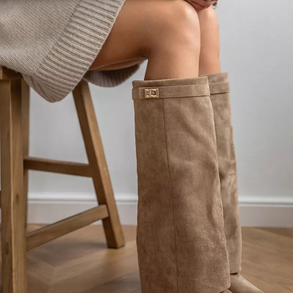 SERENA™ - Bottes en Cuir de Requin