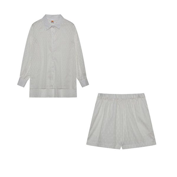 Elizabeth - Ensemble Chemise et Shorts Aérés