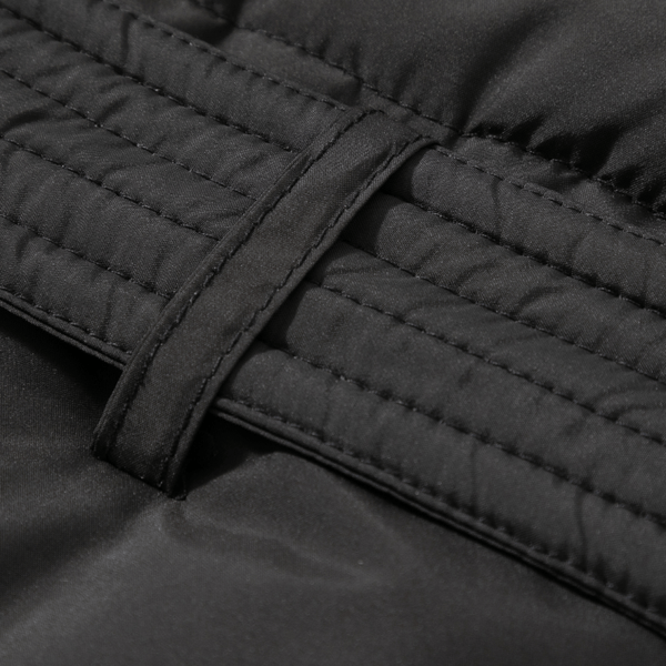 BLAIRE | MANTEAU PUFFER À BOUTON BULET EXTRA LONG