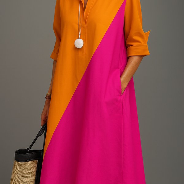 Marise - Robe Midi - Sophistication Sans Effort à Chaque Pas