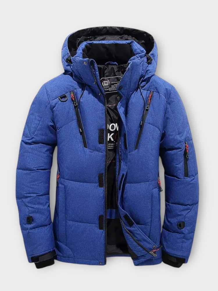 ATLAS | VESTE D'HIVER SOLIDE POUR HOMME