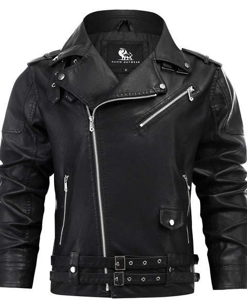 Veste en Cuir Boulevard