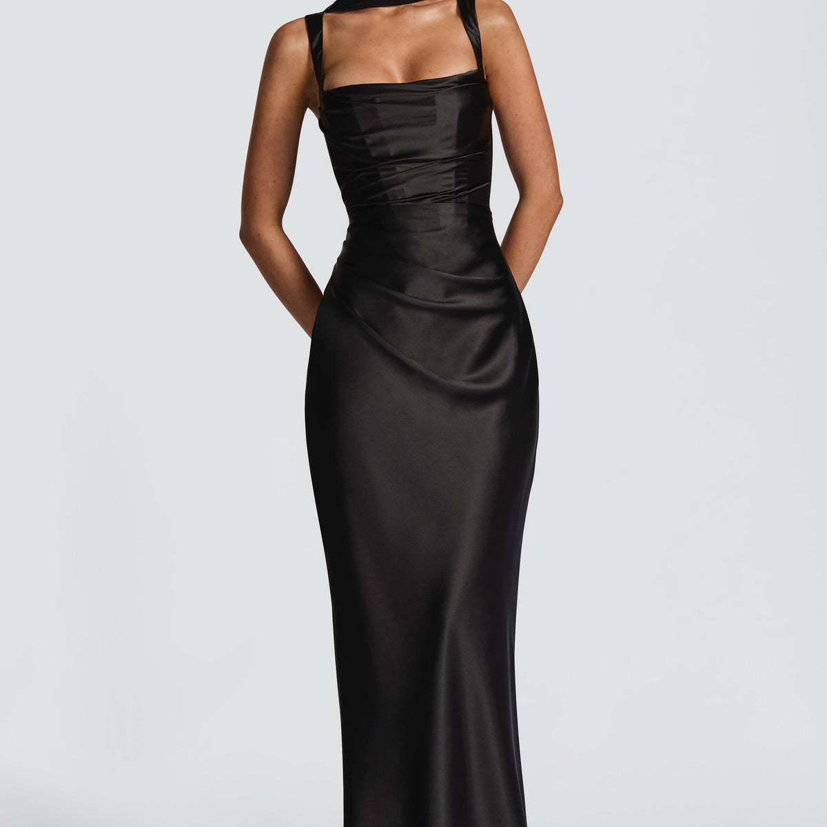 Calanthe Maxi Dress - Black