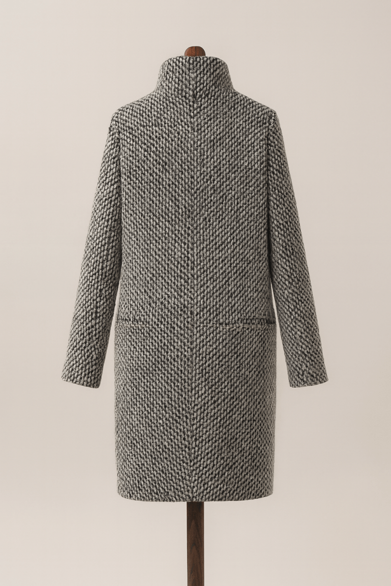 CLAUDIA - MANTEAU EN LAINE ÉLÉGANT POUR L'AUTOMNE ET L'HIVER