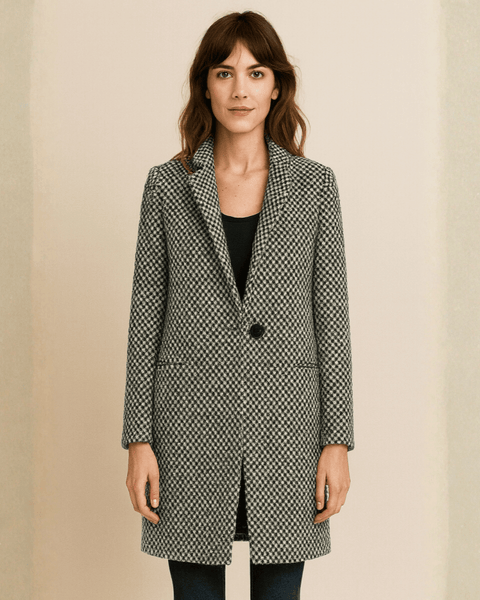 CLAUDIA - MANTEAU EN LAINE ÉLÉGANT POUR L'AUTOMNE ET L'HIVER