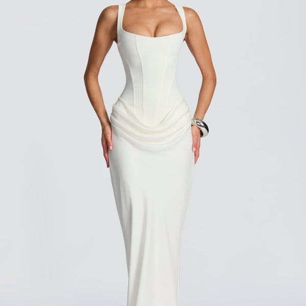 Cornelia Maxi Dress - Ivory