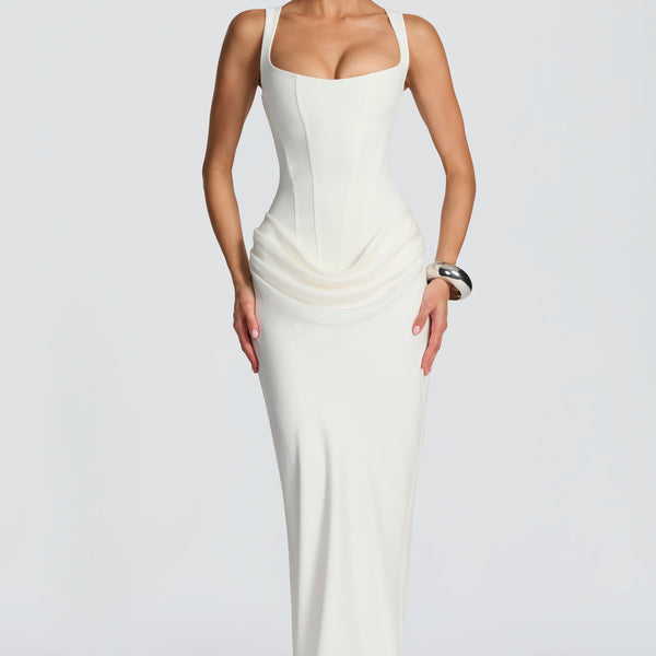 Cornelia Maxi Dress - Ivory
