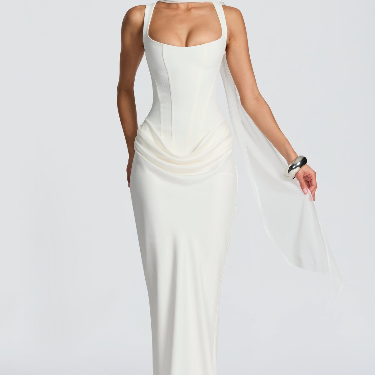 Cornelia Maxi Dress - Ivory
