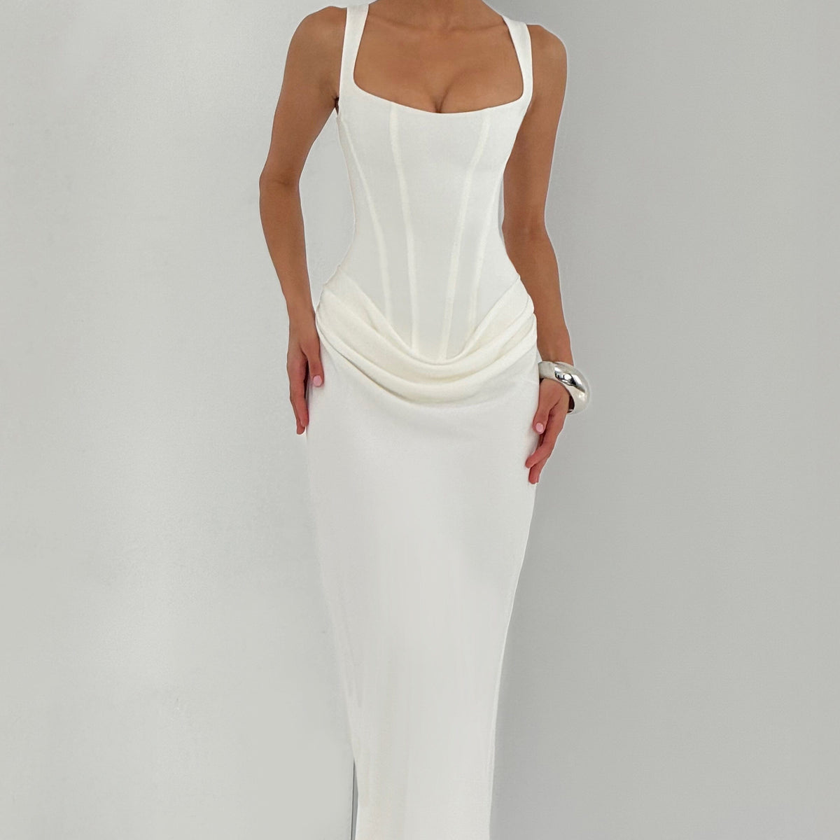 Cornelia Maxi Dress - Ivory