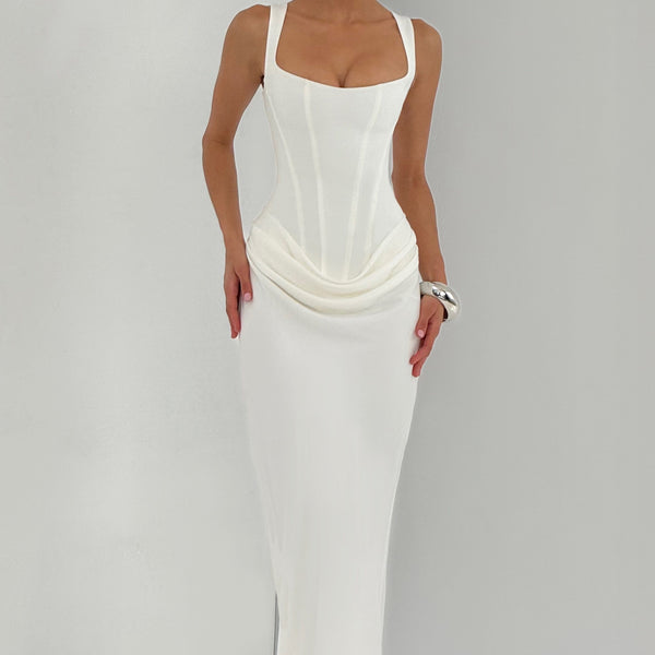 Cornelia Maxi Dress - Ivory