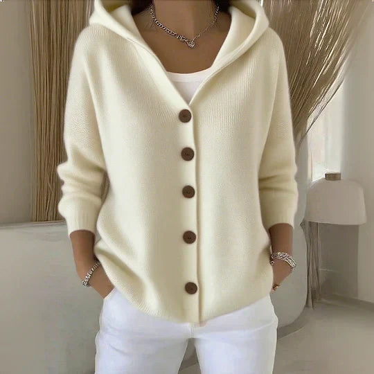 Isabell | Cardigan Long à Manches Longues Confortable