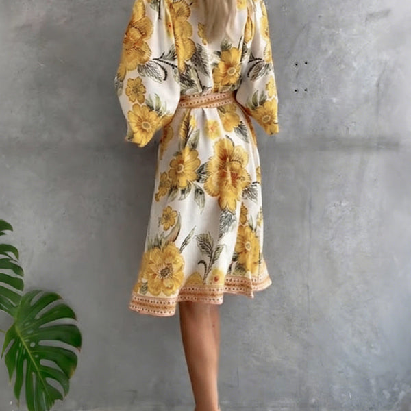 Clara Printed Dress