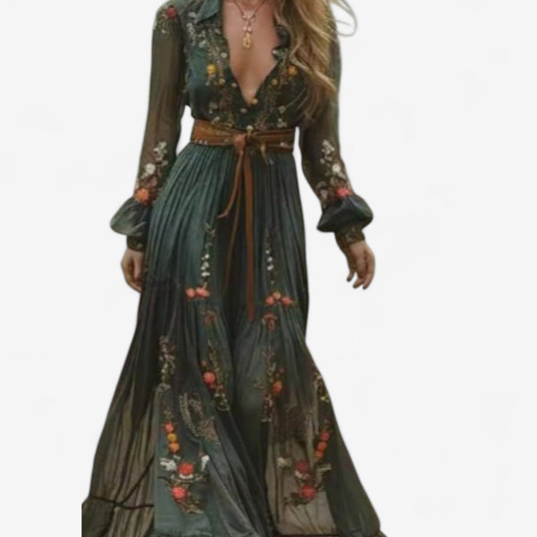 Robe Maxi Brodée Rachel™