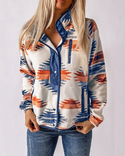 Vera | Veste à Boutons Décontractée