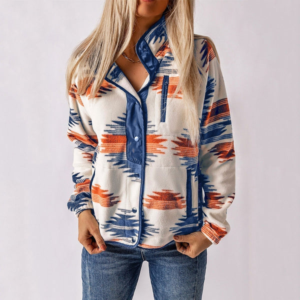Vera | Veste à Boutons Décontractée