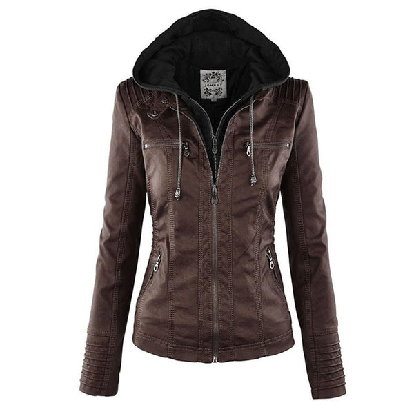 DUPONT | VESTE EN CUIR ÉLÉGANTE
