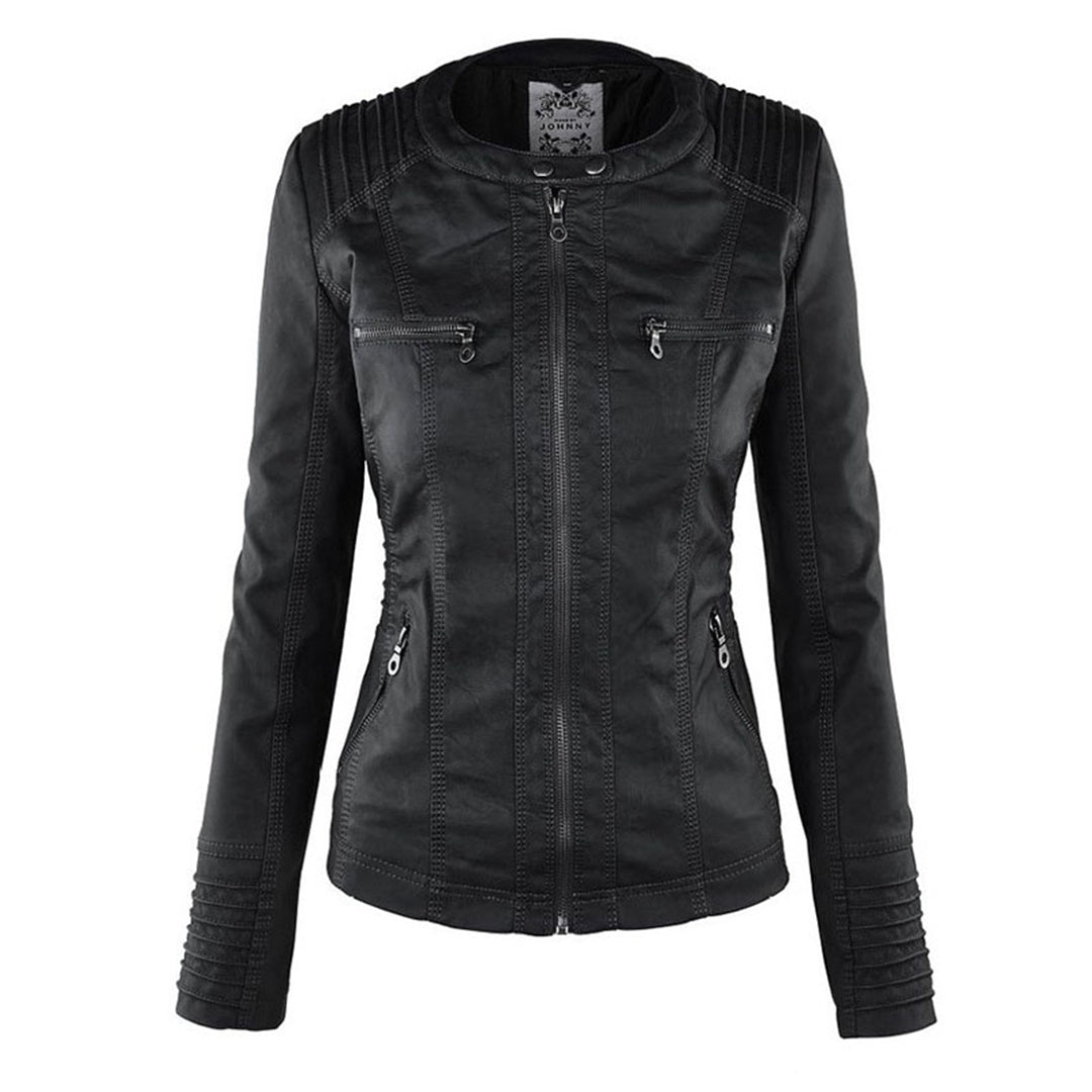 DUPONT | VESTE EN CUIR ÉLÉGANTE