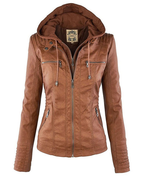 DUPONT | VESTE EN CUIR ÉLÉGANTE