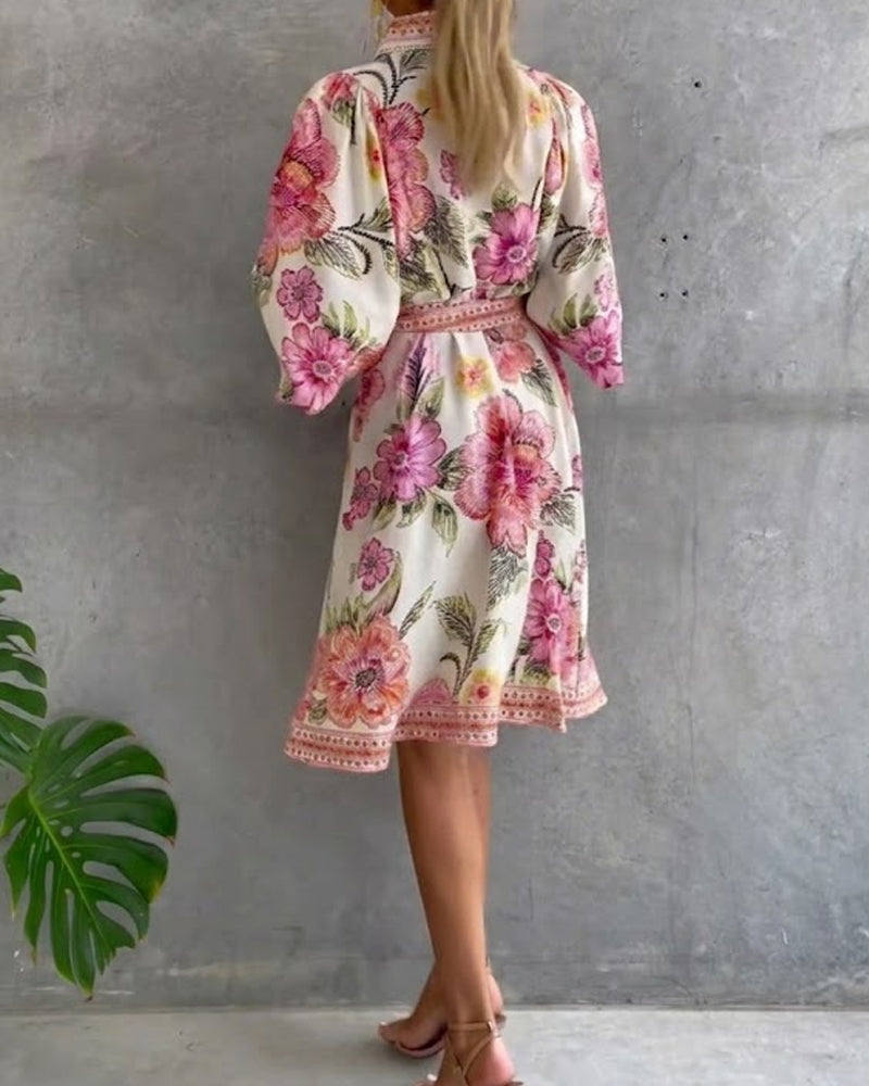 Clara Printed Dress