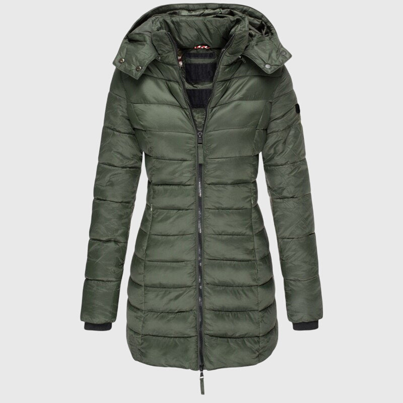 Samantha | Manteau Long en Duvet Douillet