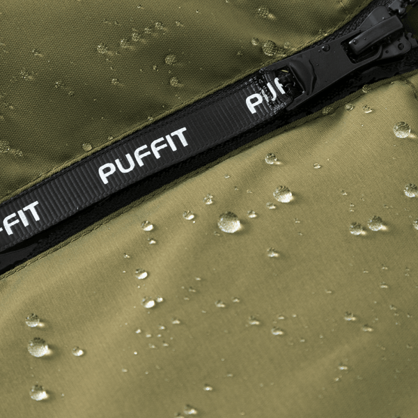 EVA | VESTE PUFFER À CAPUCHE IMPERMÉABLE