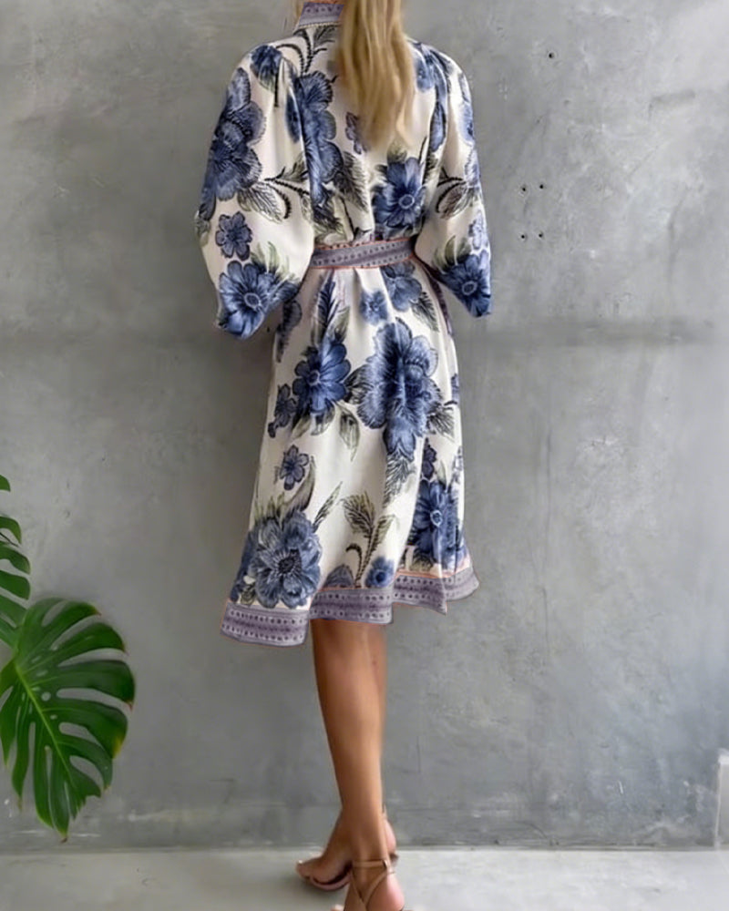 Clara Printed Dress
