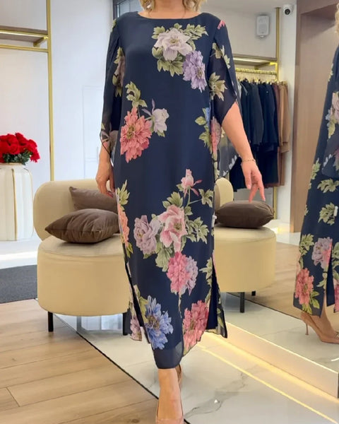 Yael – Robe Maxi à Motif Floral
