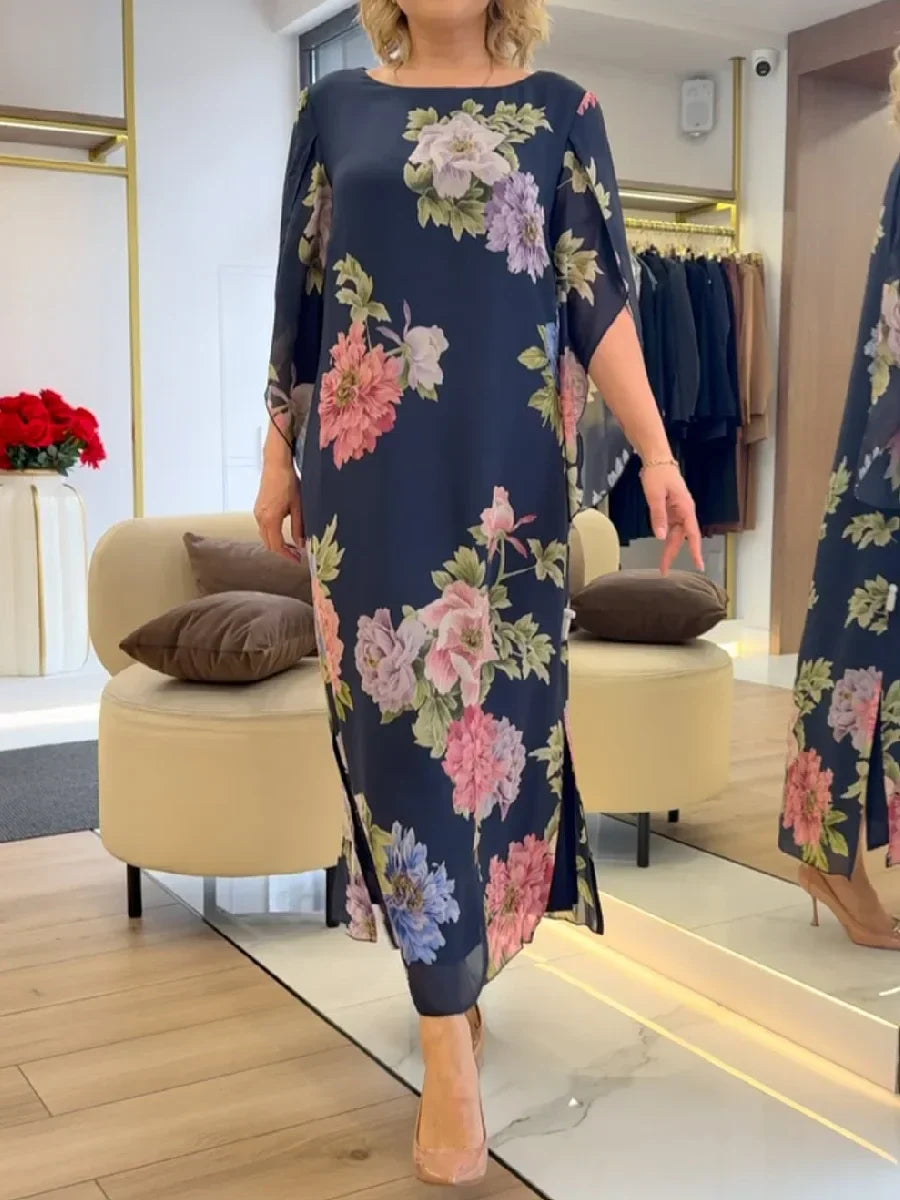 Yael – Robe Maxi à Motif Floral