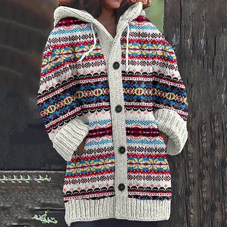 Valentina™ - Cardigan en laine tricoté