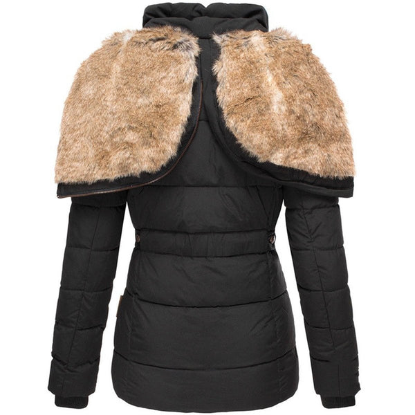 GRACE | VESTE EN FOURRURE D'HIVER CHAUDE ET CONFORTABLE