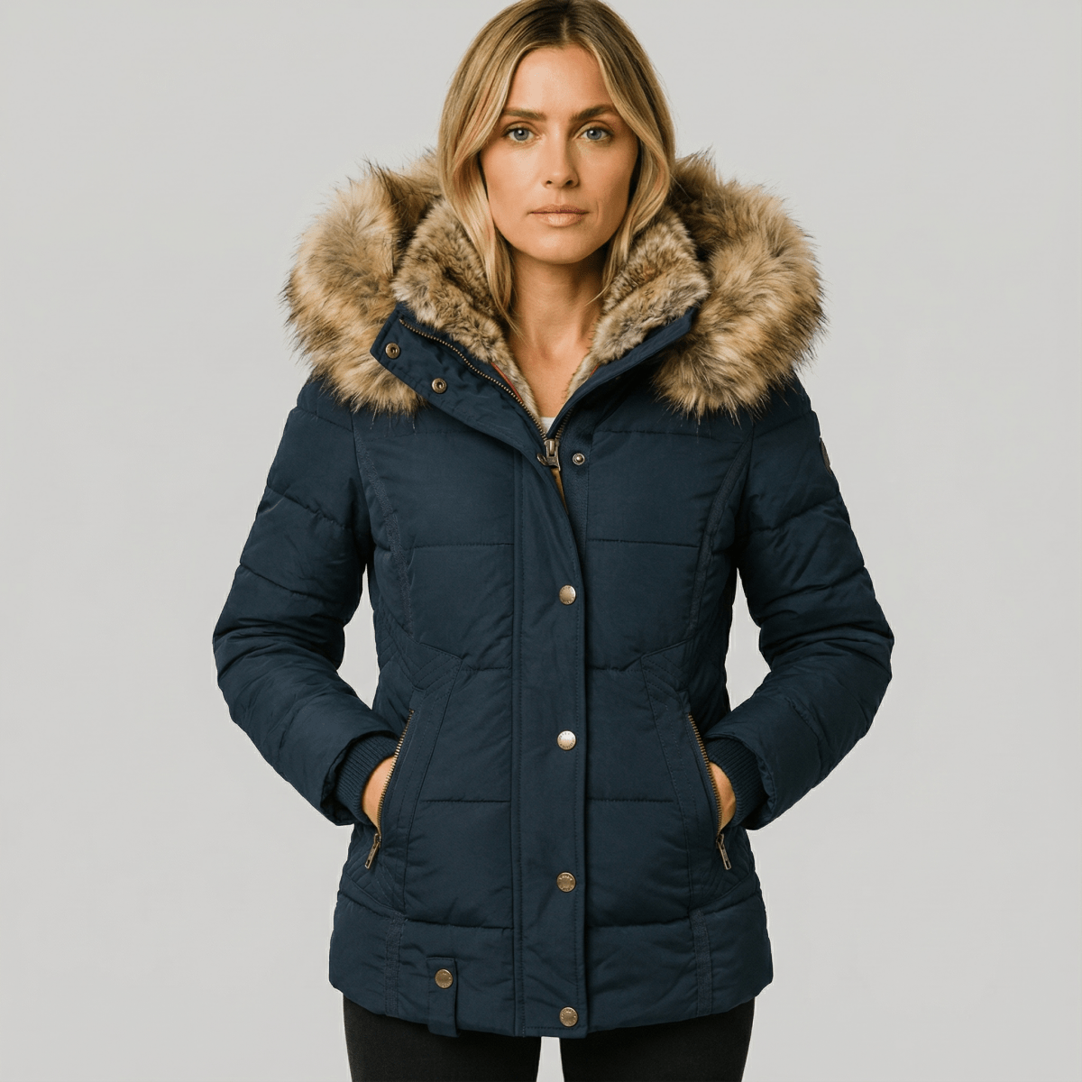 GRACE | VESTE EN FOURRURE D'HIVER CONFORTABLE ET CHAUDE