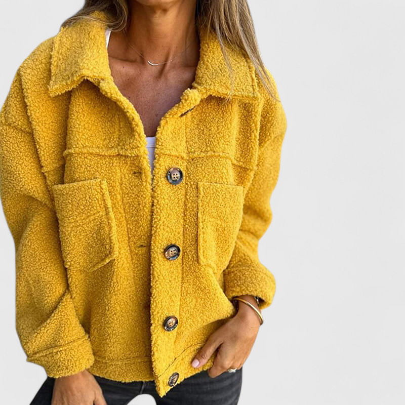 Majken - Veste Teddy Confortable