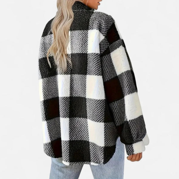 Brooklyn | Veste à Boutons Carreaux