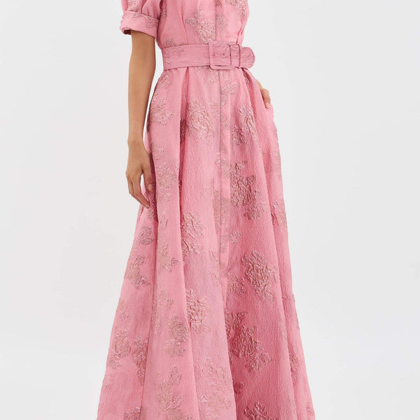Anabella | Robe à manches bouffantes courtes
