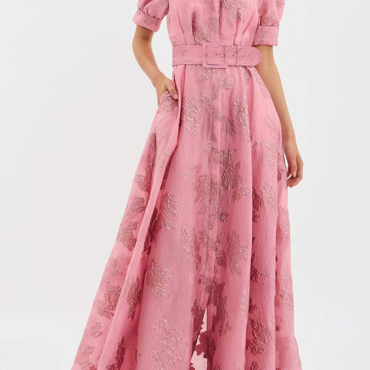 Anabella | Robe à manches bouffantes courtes