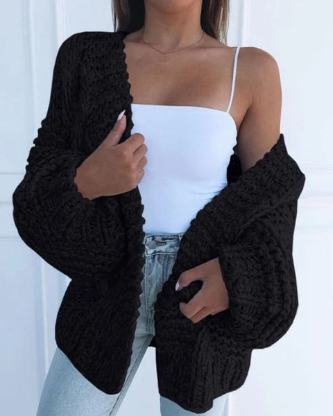 Everlee | Cardigan Relaxed en Tricot Épais