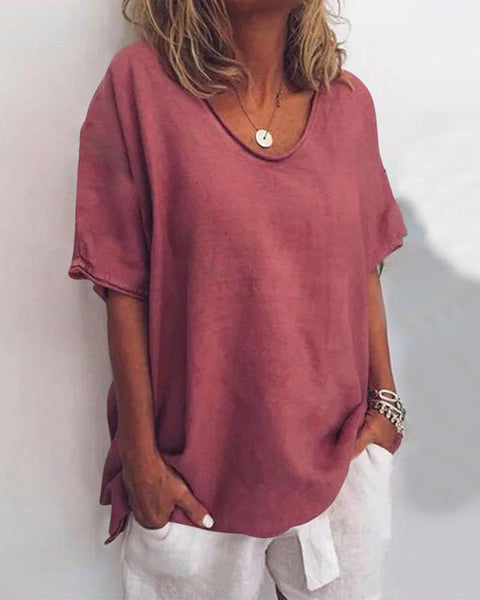 Irene | Soft Drape Everyday Top – Confidence Without Compromise