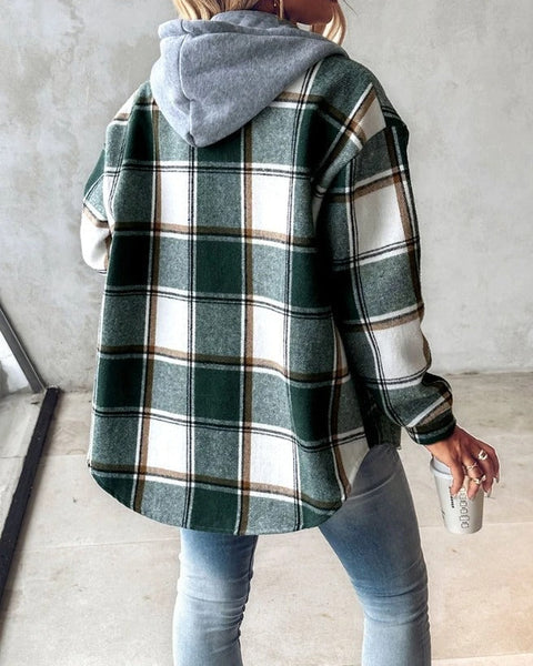 Jasmin Élégant | Veste Bloquée pour un Style Unique