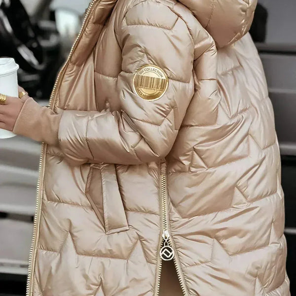 MARGA | VESTE LONGUE QUILTÉE CHAUDE