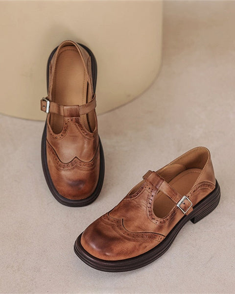 Risla Cuir Mary Janes