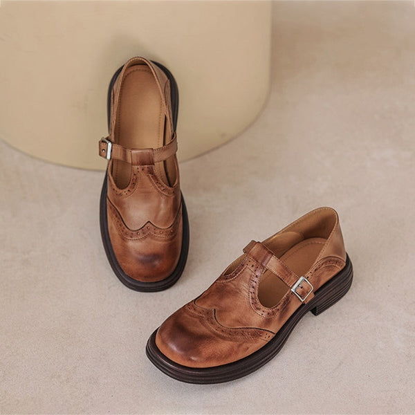 Risla Cuir Mary Janes